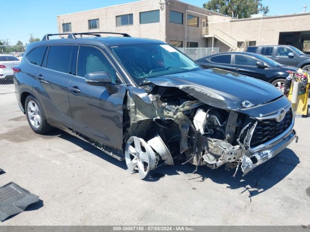 toyota highlander 2020 5tdczrah6ls002932