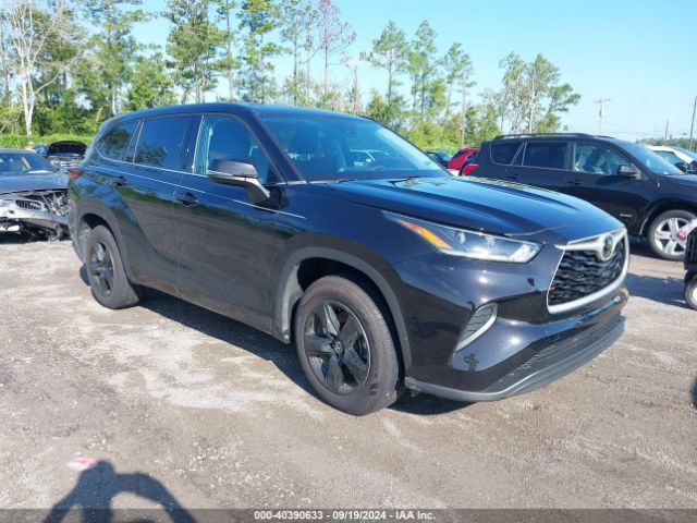 toyota highlander 2021 5tdczrah7ms058766