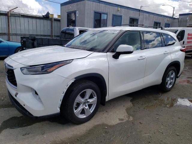 toyota highlander 2021 5tdczrah7ms076037