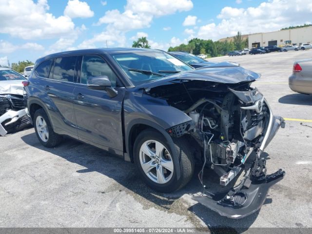 toyota highlander 2021 5tdczrah9ms535472