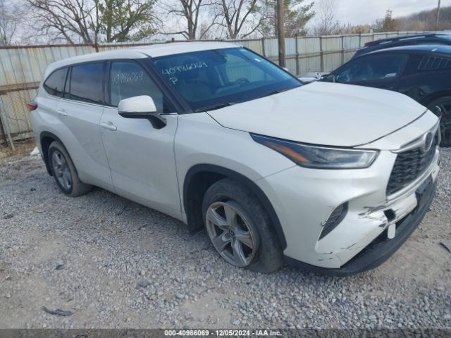 toyota highlander 2021 5tdczrbh2ms523291