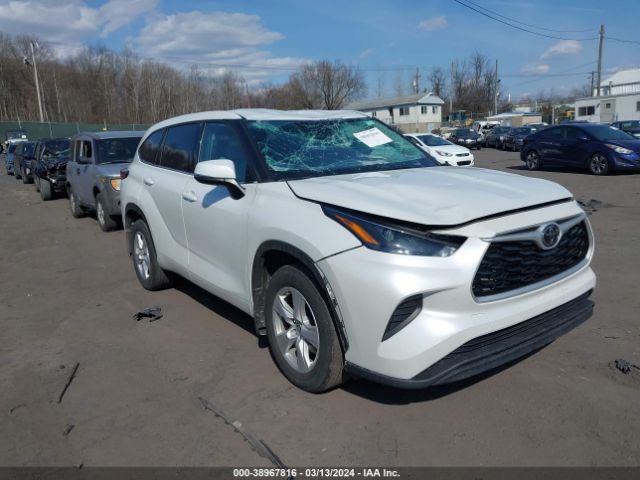 toyota highlander 2022 5tdczrbh2ns227995