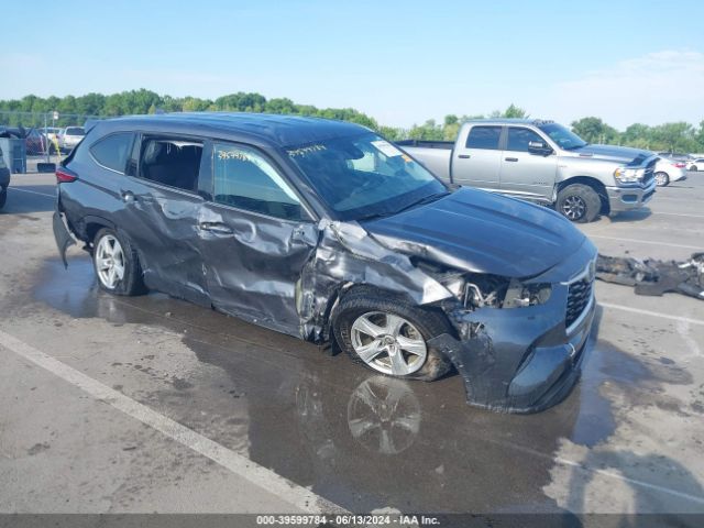 toyota highlander 2021 5tdczrbh8ms548454