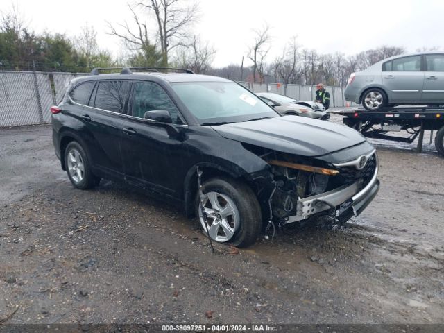 toyota highlander 2020 5tdczrbh9ls510830