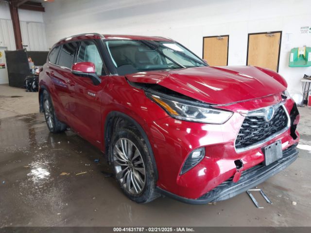 toyota highlander 2021 5tddbrch5ms015338