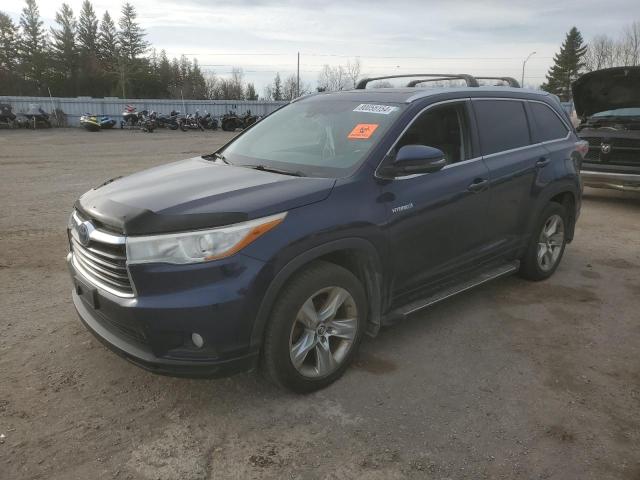 toyota highlander 2016 5tddcrfh0gs013574