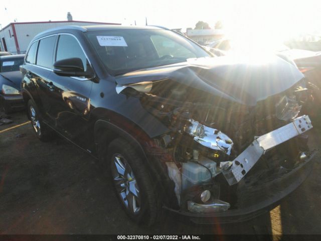 toyota highlander hybrid 2016 5tddcrfh0gs015695