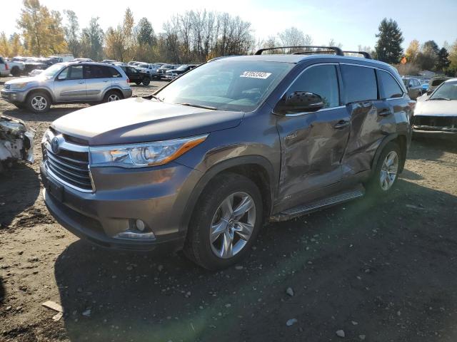 toyota highlander 2016 5tddcrfh1gs016192