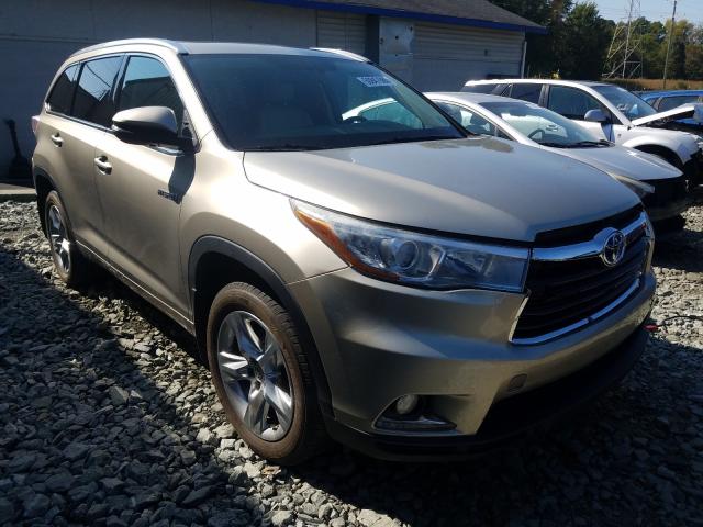 toyota highlander 2014 5tddcrfh5es004740