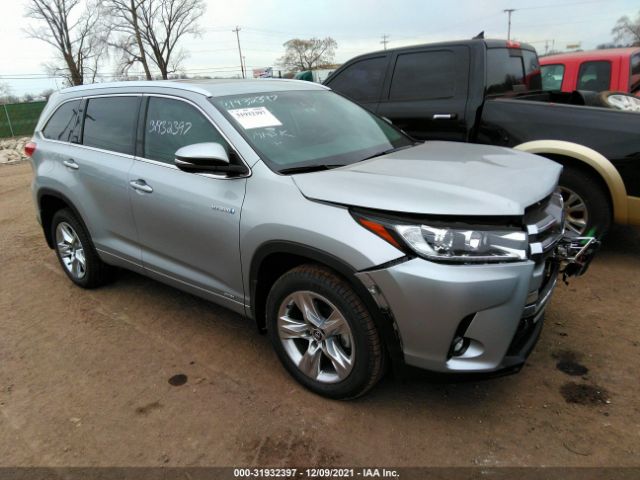 toyota highlander 2019 5tddgrfh2ks073255