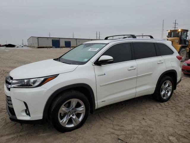 toyota highlander 2019 5tddgrfh3ks070705