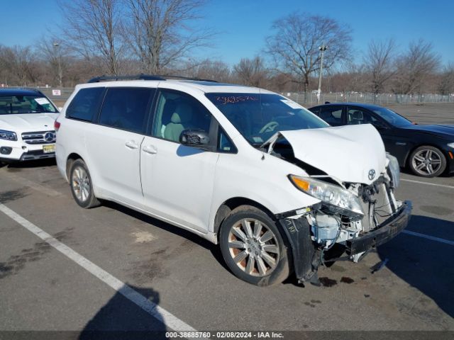 toyota sienna 2012 5tddk3dc0cs045717