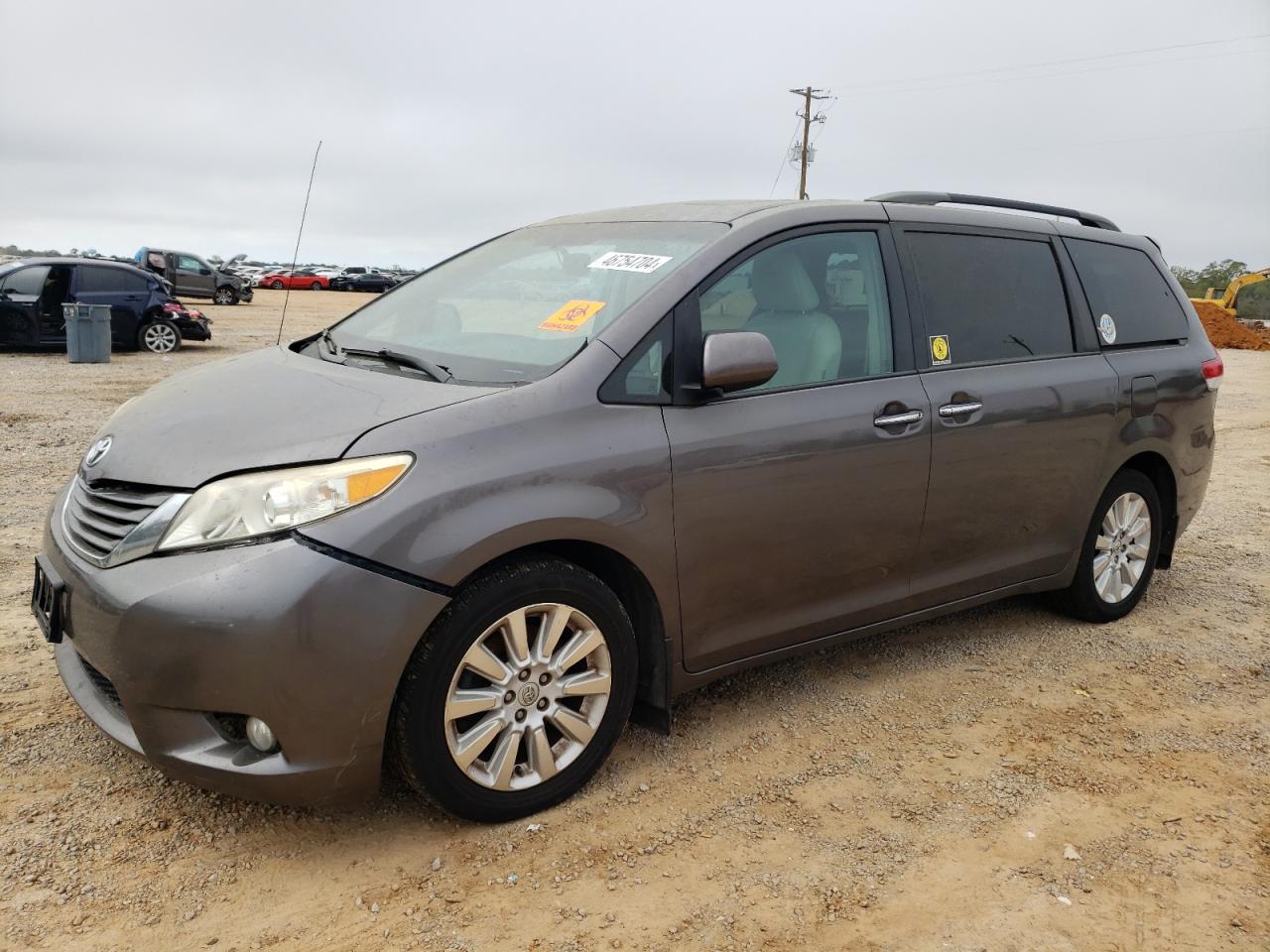 toyota sienna 2013 5tddk3dc0ds067749