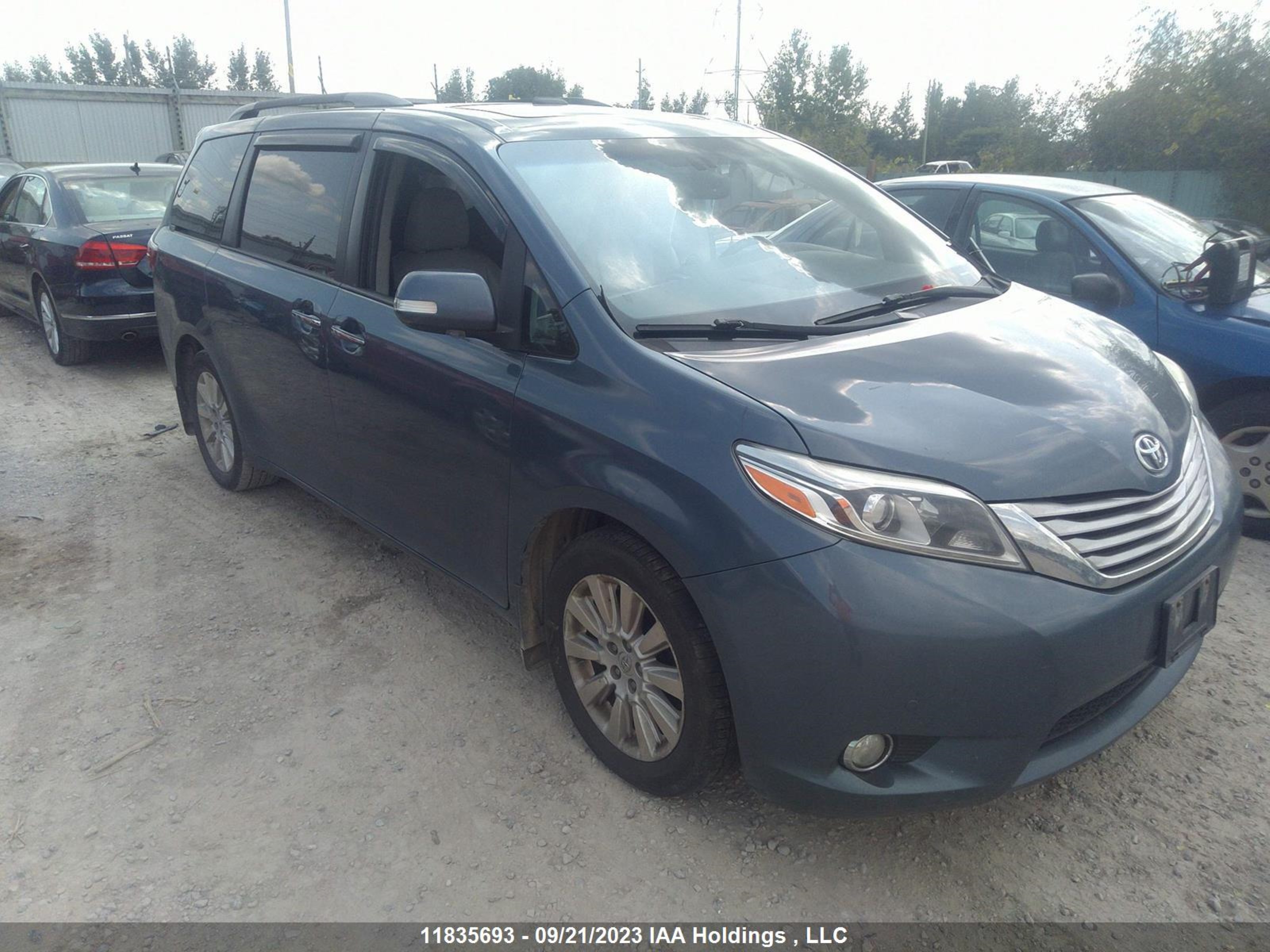 toyota sienna 2016 5tddk3dc0gs140140