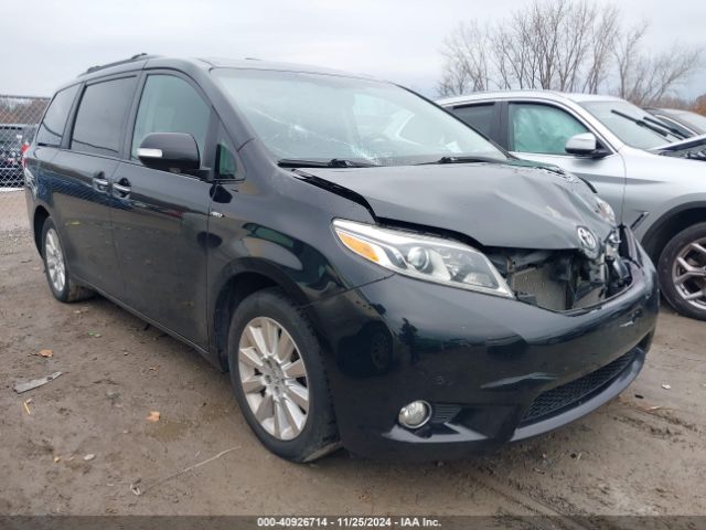 toyota sienna 2016 5tddk3dc0gs142860