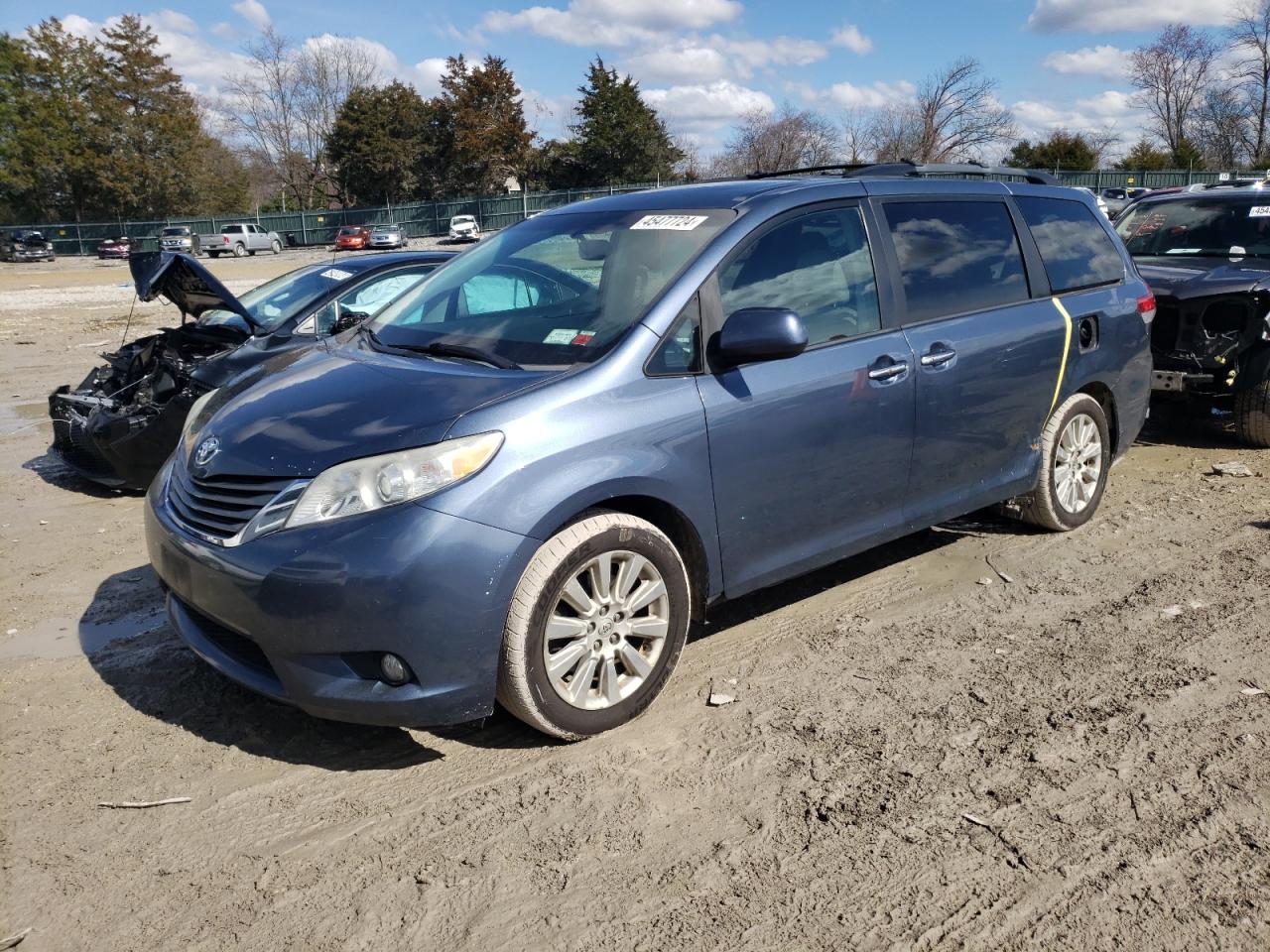 toyota sienna 2014 5tddk3dc1es073755