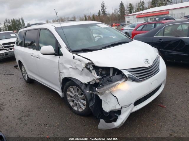 toyota sienna 2012 5tddk3dc2cs040678