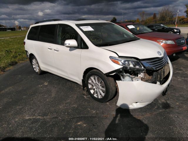 toyota sienna 2015 5tddk3dc2fs105341