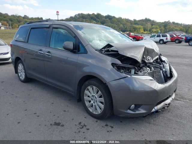 toyota sienna 2015 5tddk3dc2fs118686