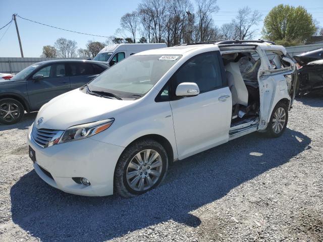 toyota sienna xle 2016 5tddk3dc2gs129267