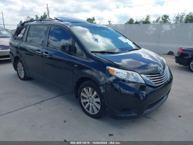 toyota sienna 2016 5tddk3dc2gs132508