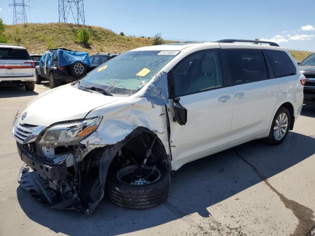 toyota sienna xle 2016 5tddk3dc2gs138891