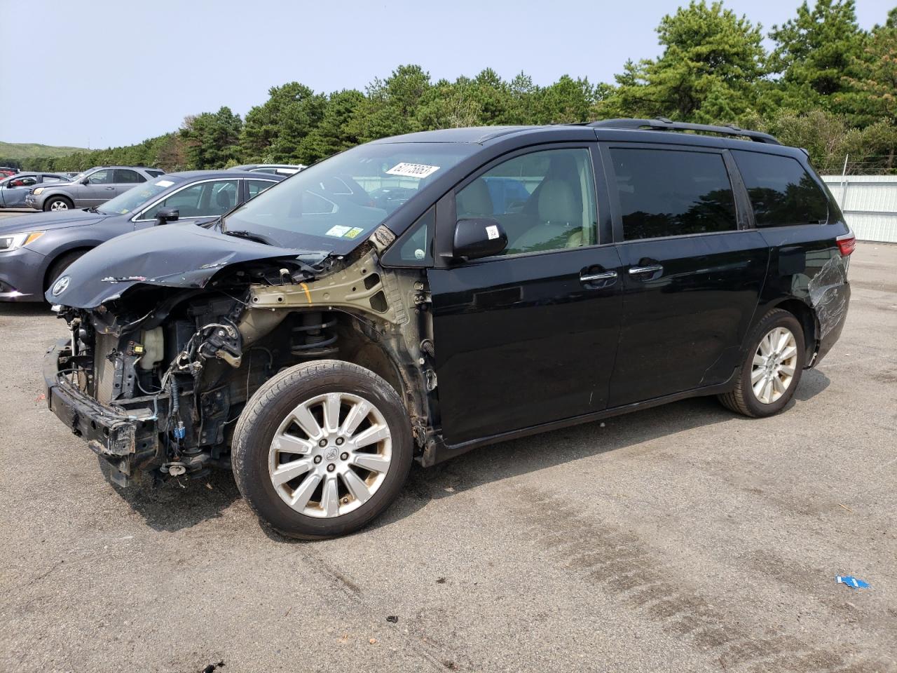 toyota sienna 2015 5tddk3dc3fs106949