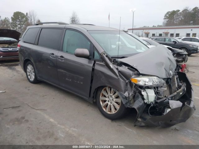 toyota sienna 2013 5tddk3dc4ds062747