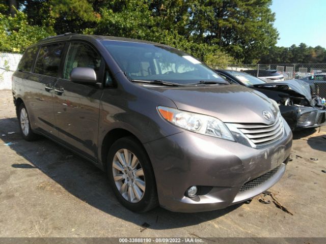 toyota sienna 2015 5tddk3dc4fs123744