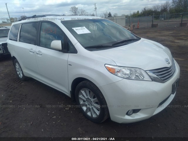 toyota sienna 2016 5tddk3dc4gs132770