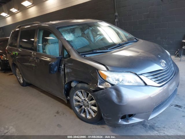 toyota sienna 2012 5tddk3dc5cs039069