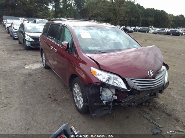 toyota sienna 2015 5tddk3dc5fs101901