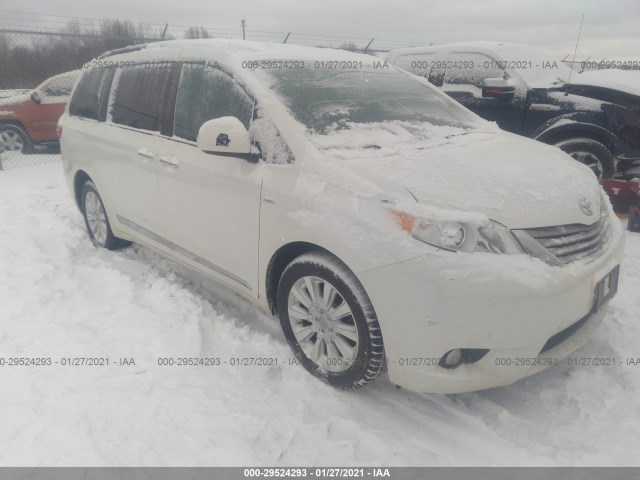 toyota sienna 2016 5tddk3dc5gs130767