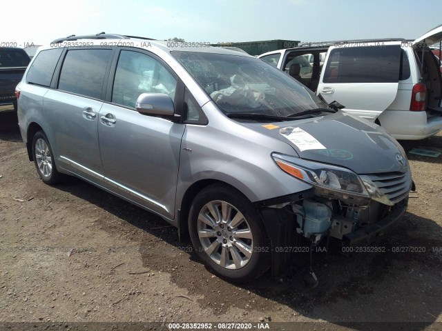 toyota sienna 2016 5tddk3dc5gs137461