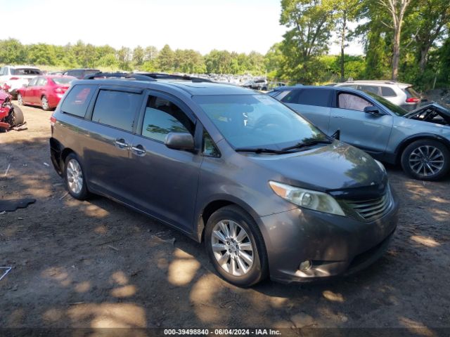 toyota sienna 2012 5tddk3dc6cs037301