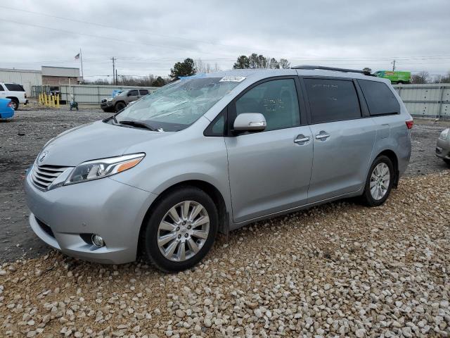 toyota sienna xle 2015 5tddk3dc6fs110686