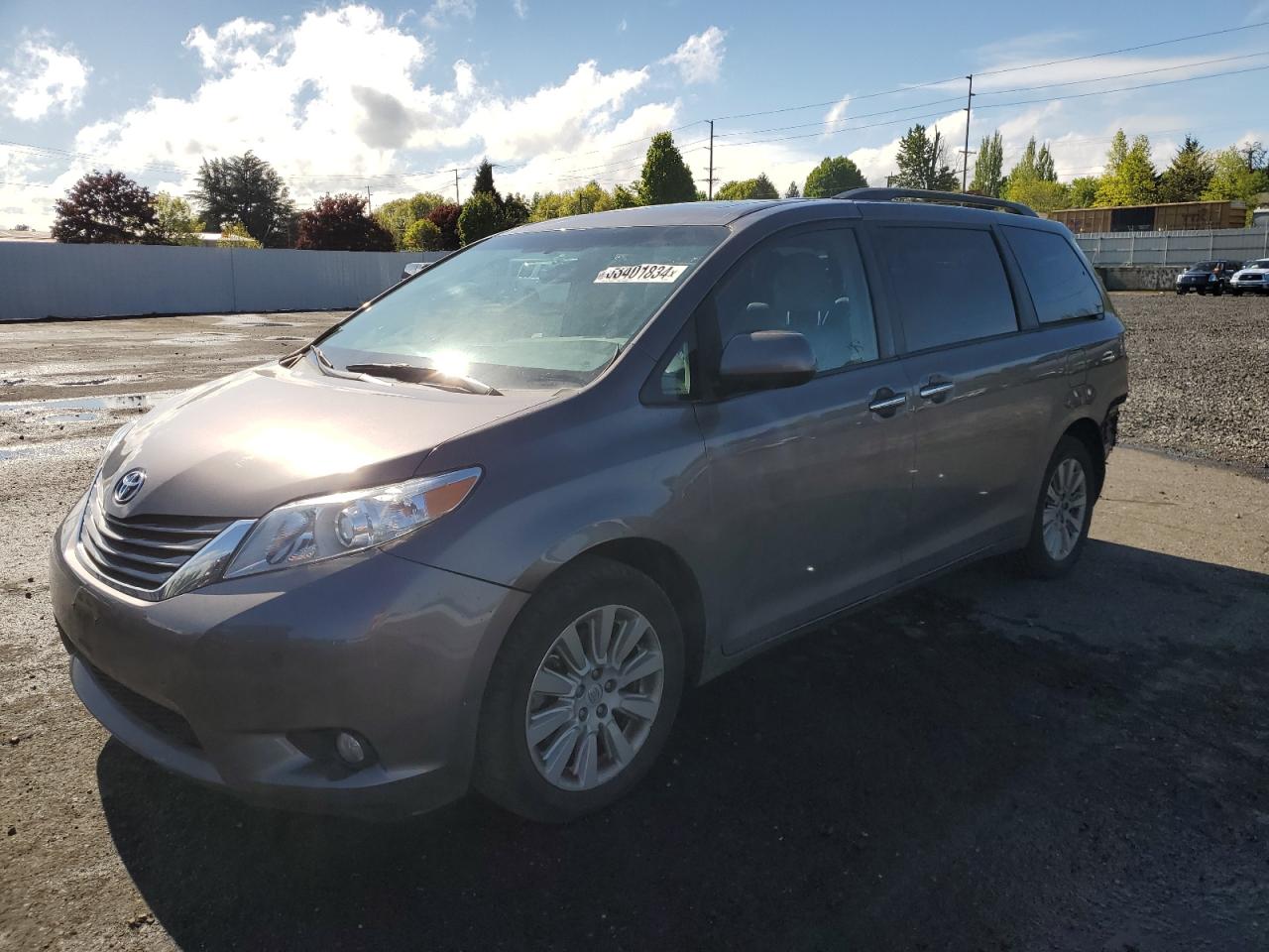 toyota sienna 2015 5tddk3dc6fs120294