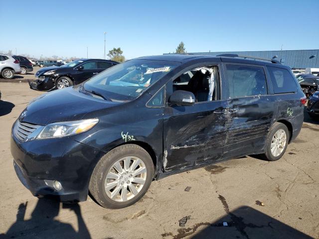 toyota sienna xle 2015 5tddk3dc6fs128296