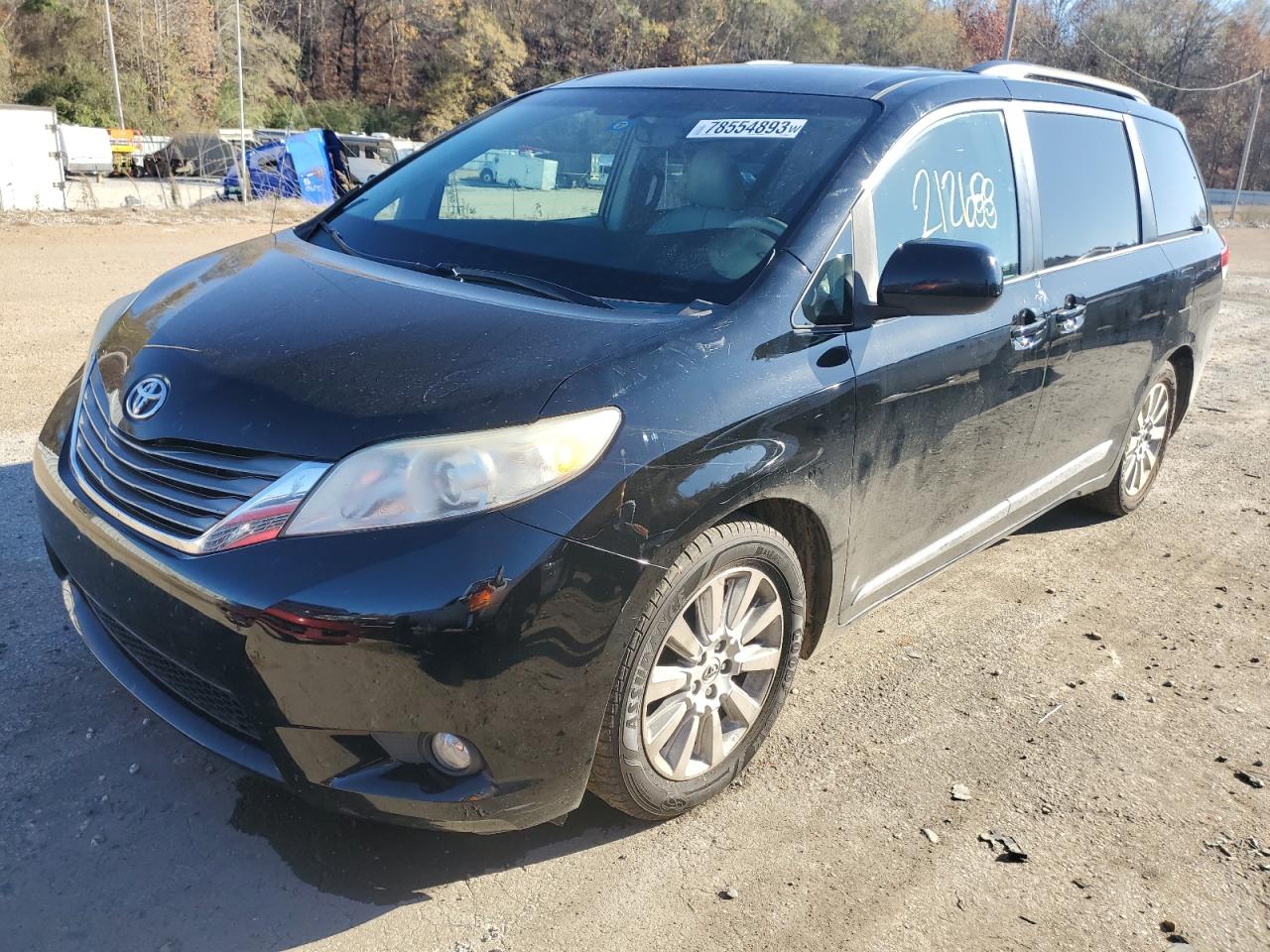 toyota sienna 2011 5tddk3dc8bs020563