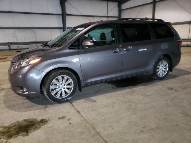 toyota sienna xle 2016 5tddk3dc8gs128995