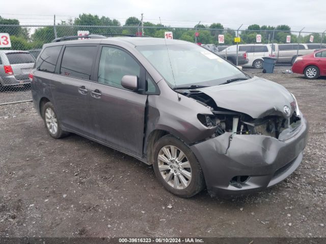 toyota sienna 2012 5tddk3dc9cs036952