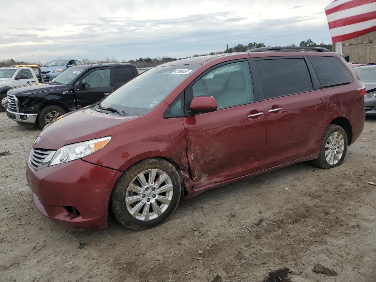 toyota sienna 2015 5tddk3dc9fs104638