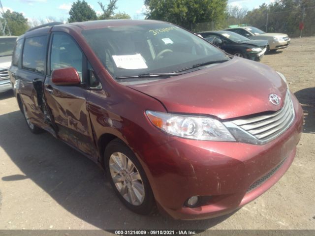 toyota sienna 2011 5tddk3dcxbs016482