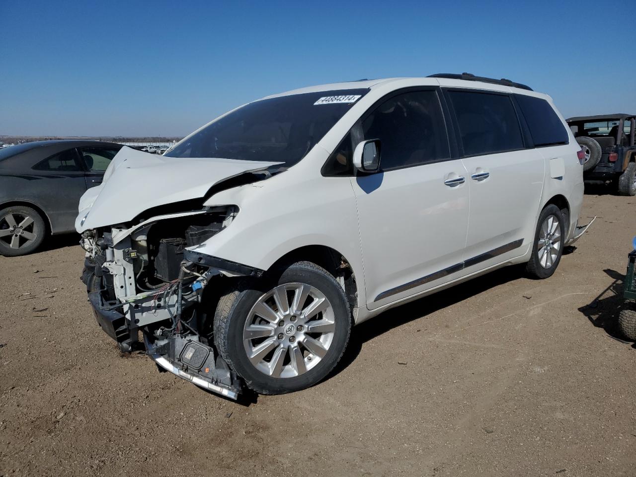 toyota sienna 2011 5tddk3dcxbs017681