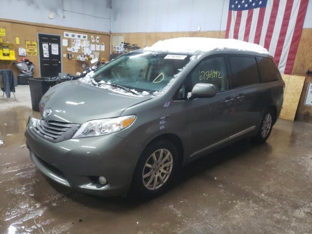 toyota sienna xle 2011 5tddk3dcxbs018619