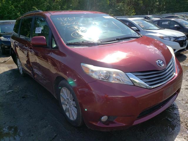 toyota sienna xle 2012 5tddk3dcxcs045756