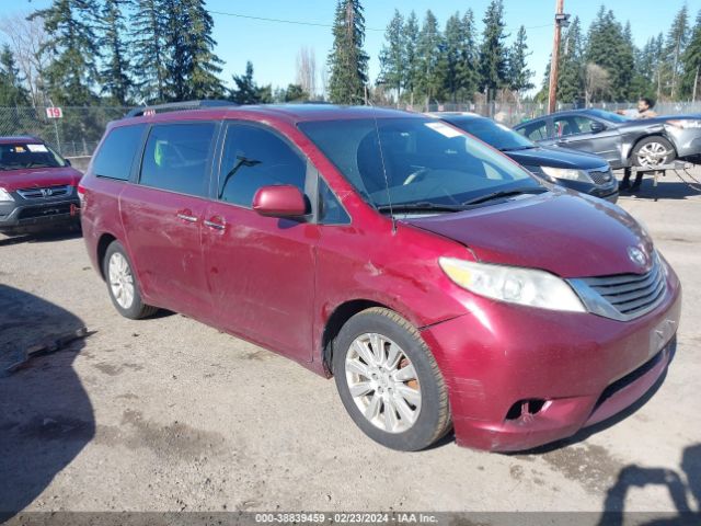 toyota sienna 2013 5tddk3dcxds065264