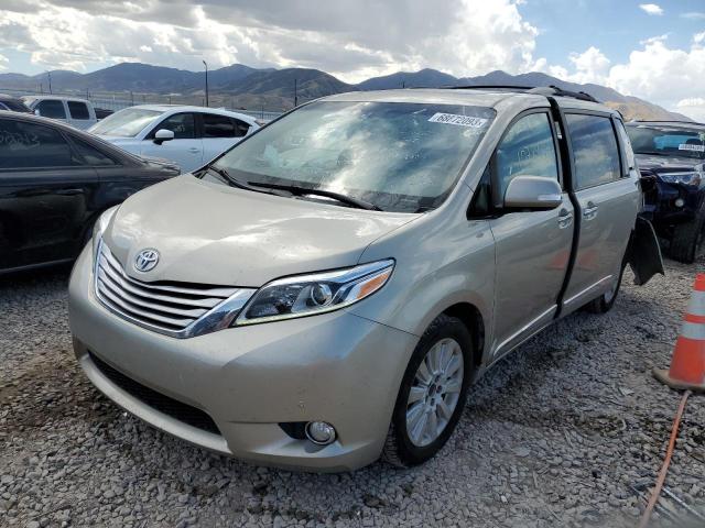 toyota sienna xle 2015 5tddk3dcxfs127796