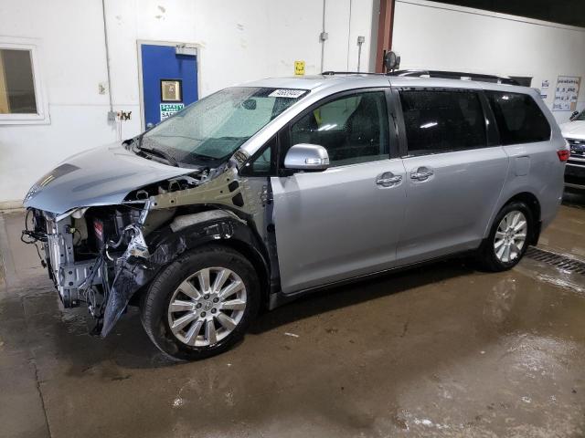 toyota sienna xle 2016 5tddk3dcxgs136936