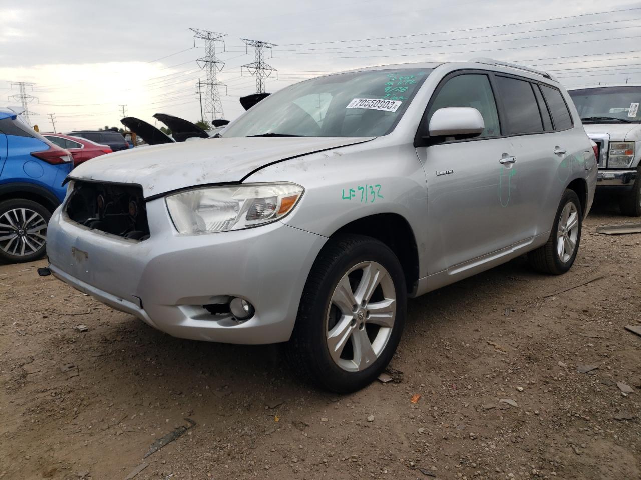 toyota highlander 2010 5tddk3eh1as027878